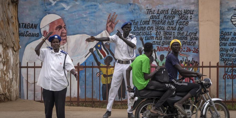 South Sudan Pope