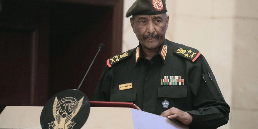 Sein Land versinkt derzeit in Chaos: der sudanesische Machthaber General Abdel Fattah al-Burhan. Archivbild