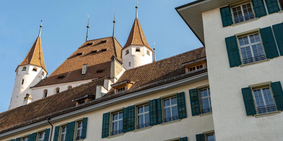 Schloss Thun. - Berner Oberland.