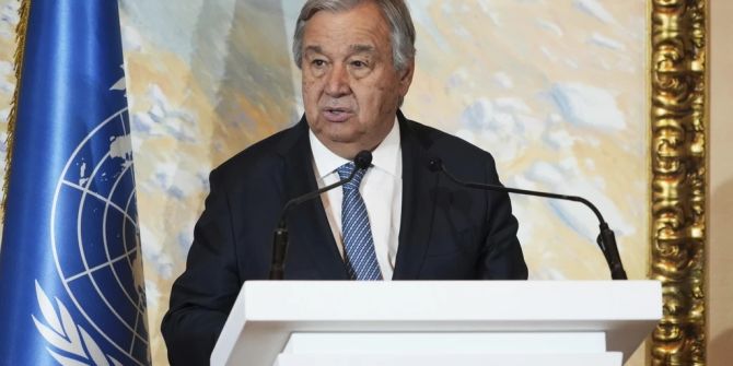 Antonio Guterres Pressefreiheit