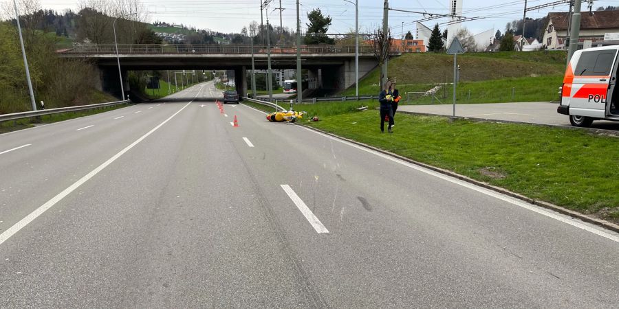 St.Gallen Unfall