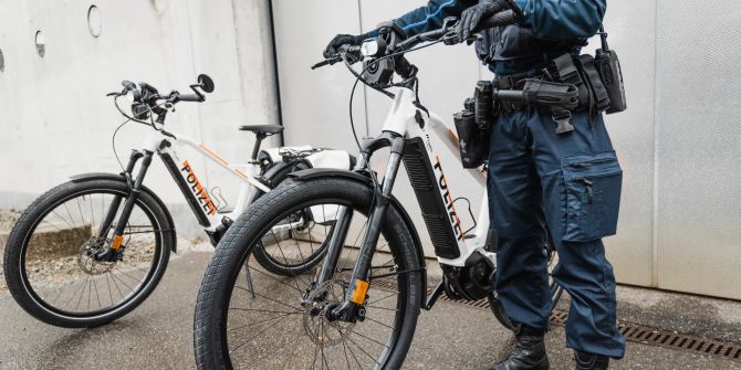 Bike Polizei St. Gallen