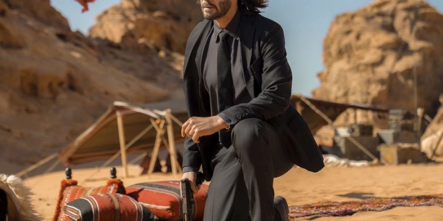 Keanu Reeves, hier in «John Wick: Kapitel 4», wird in «The Continental» wohl nicht mitspielen.