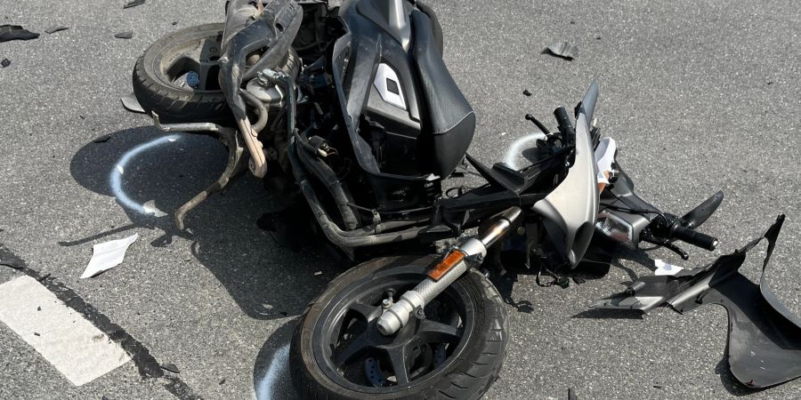 Eichberg: Unfall zwischen Auto und Motorrad