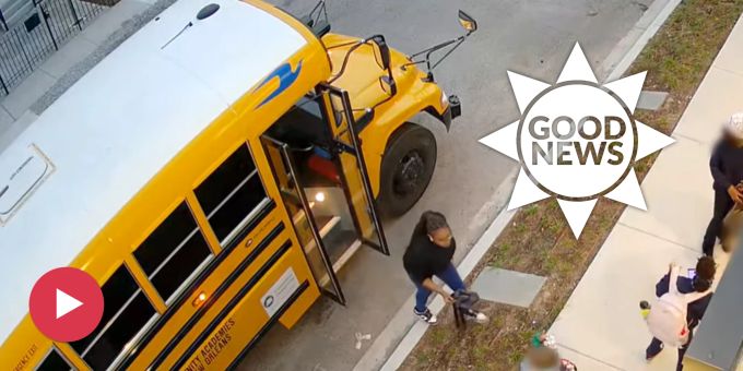 Good News - Chauffeurin rettet Kinder aus brennendem Schulbus