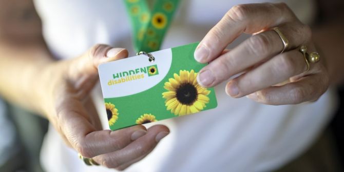 Hidden disabilities barrierefrei Initiative