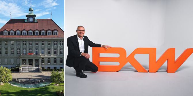 Der Hauptsitz der BKW am Viktoriaplatz im Berner Breitenrainquartier. - zVg