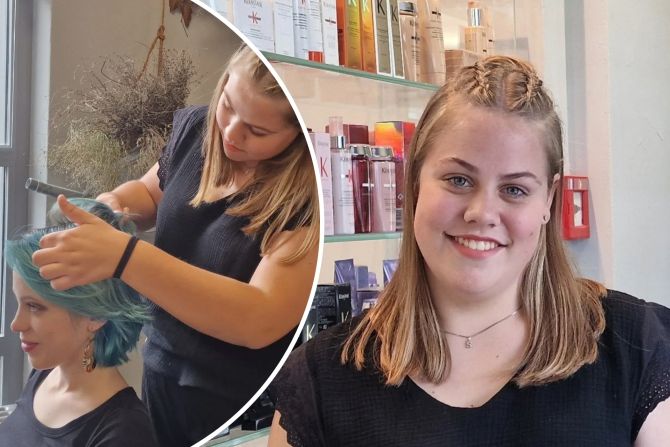 Selina Rüegg macht eine Ausbildung zur Coiffeuse EFZ und durfte bereits mehrere Erfolge feiern. - Shannon Senn