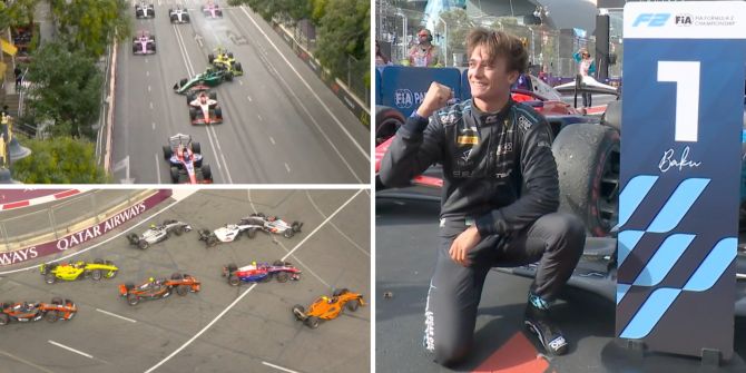 Formel 2 Beganovic Baku