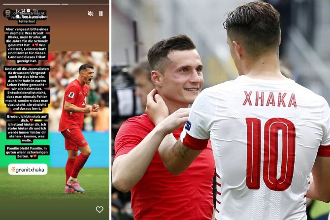 Granit Xhaka Taulant Xhaka