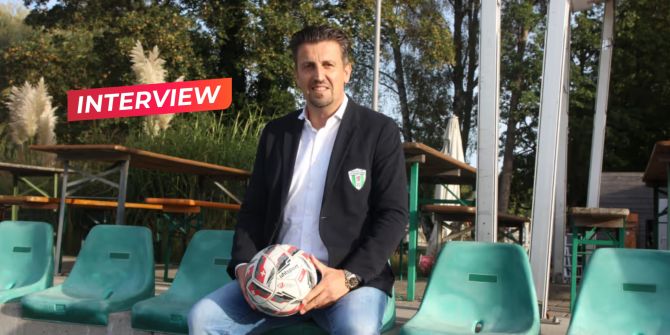 FCK-Präsident Bujar Emini blickt positiv in die Zukunft des FC Kreuzlingen. - Nico Wrzeszcz