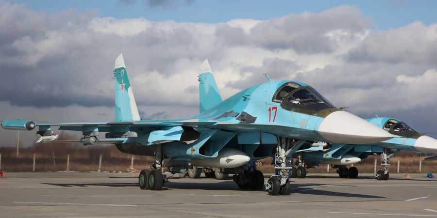 Immer wieder stürzten in Russland Kampfflugzeuge nach offiziellen Angaben auch aus technischen Gründen ab. (Archivbild)