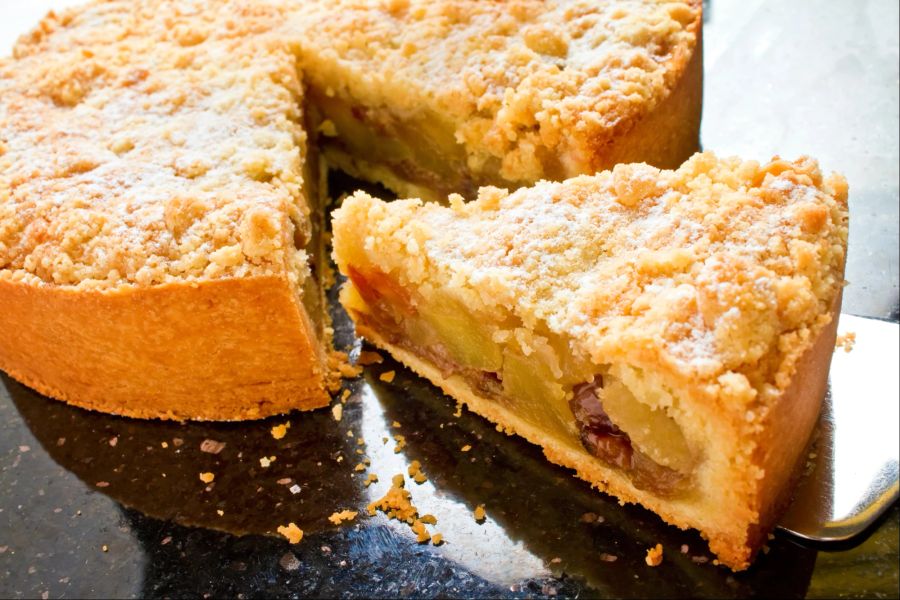 Apfelkuchen mit Streuseln