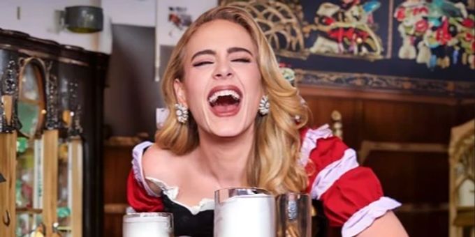 Adele im Dirndl - Superstar in Vorfreude auf München-Shows