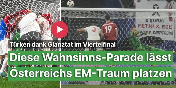 Glanztat - Diese Wahnsinns-Parade lässt Österreichs EM-Träume platzen