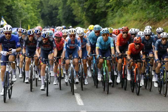 Die 5. Etappe der Tour de France war 177 Kilometer lang. tour de france