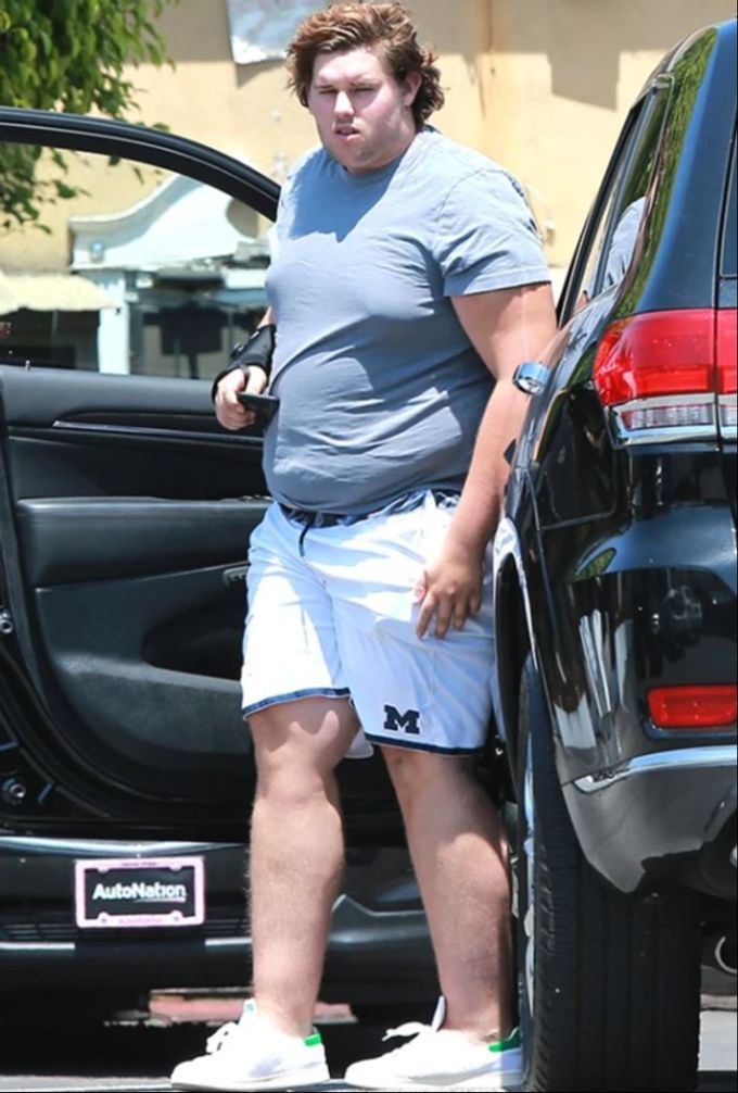 Christopher Schwarzenegger noch vor wenigen Jahren. Christopher Schwarzenegger