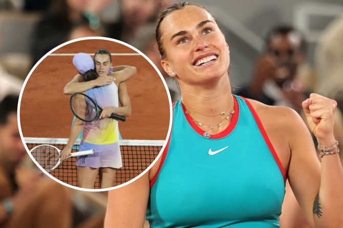 French Open Sabalenka Swiatek