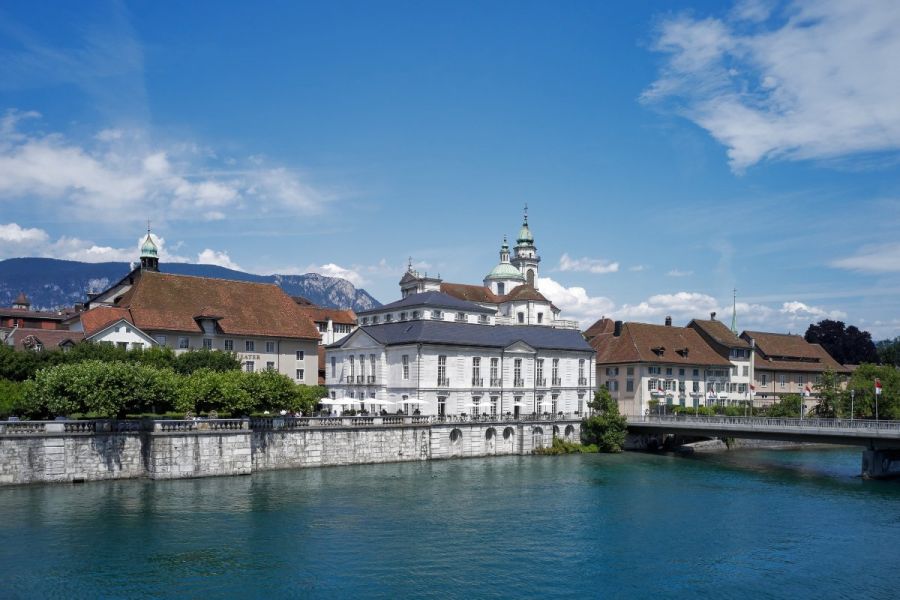 Palais See Brücke Insel
