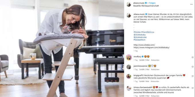 Eliane Müller teilt das erste Foto des gemeinsamen Kindes mit Sascha Ruefer mit der Öffentlichkeit. Sascha ruefer srf