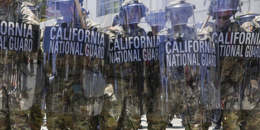 Trump Nationalgarde Kalifornien