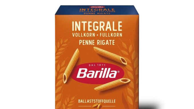 Die „Integrale Vollkorn Penne Rigate“ von Barilla soll einen zu hohen Bleigehalt aufweisen. rückruf penne barilla