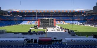 In Basel - Arena Plus für den ESC steht kurz vor der Fertigstellung