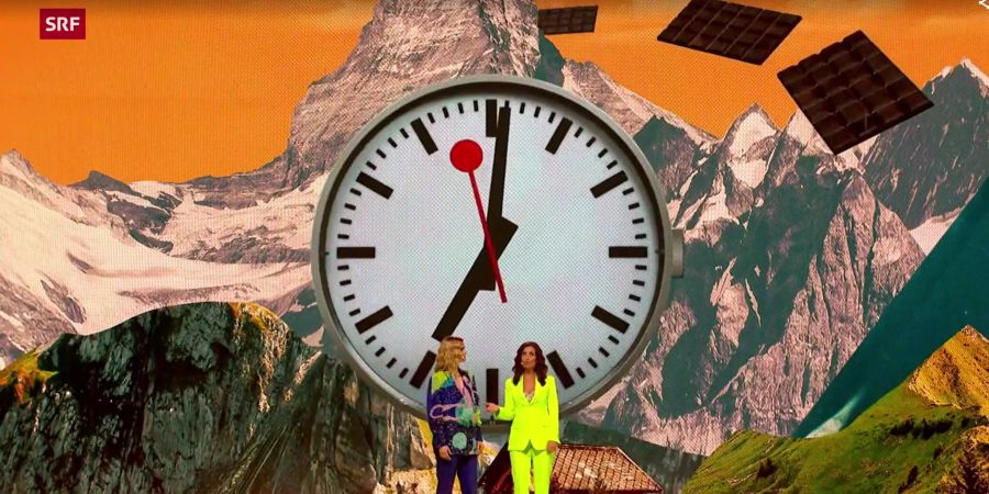 Mit dem Song «Made in Switzerland» bewiesen Brugger und Studer auch ihre gesanglichen Fähigkeiten.