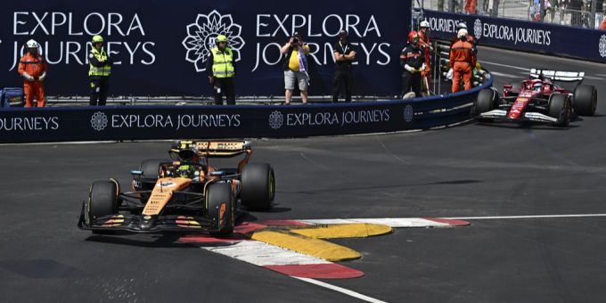 Lando Norris gewinnt den GP von Monaco in der Formel 1. Lando Norris Formel 1