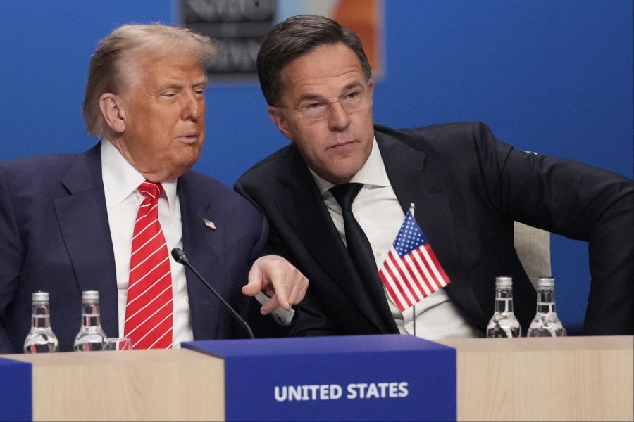 Donald Trump Mark Rutte