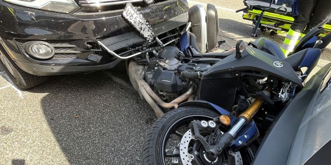 In Zwingen kam es zu einem Auffahrunfall. Auffahrunfall Zwingen
