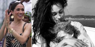 Am Geburi - Meghan zeigt endlich wieder das Gesicht von Klein-Lili Am Geburi - Meghan zeigt endlich wieder das Gesicht von Klein-Lili
