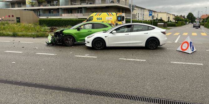 Kollision in Geralfingen