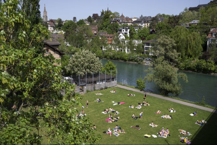Ob es im Mai noch mal so warm wird wie letzte Woche, bleibt abzuwarten.