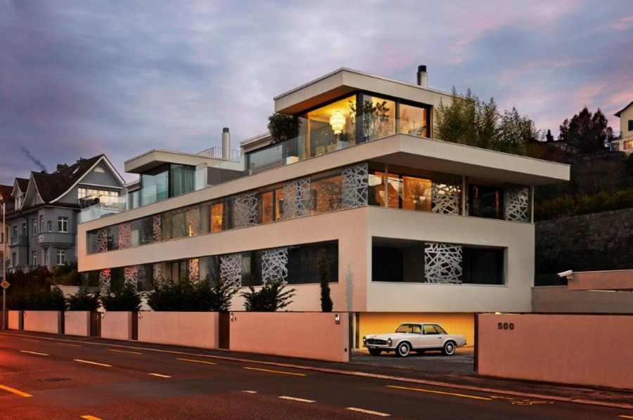 Das Penthouse im «White Riviera House» ist ab sofort für 18'500 Franken zu mieten.