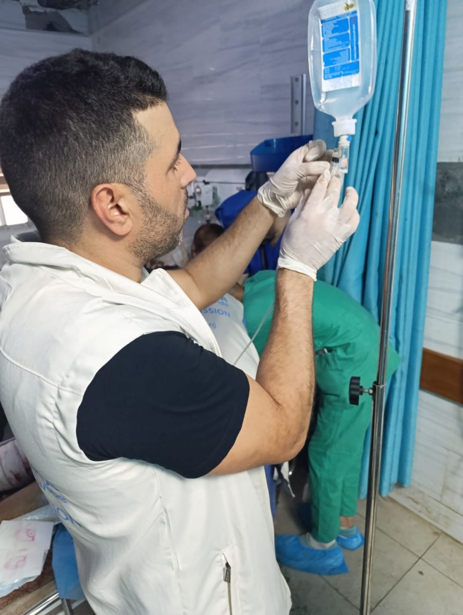 Hicham El Ghaoui war schon mehrere Male als Arzt in Gaza. (Archivbild)