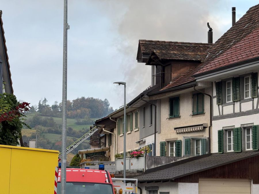 Die Feuerwehr hat den Brand mittlerweile unter Kontrolle gebracht.