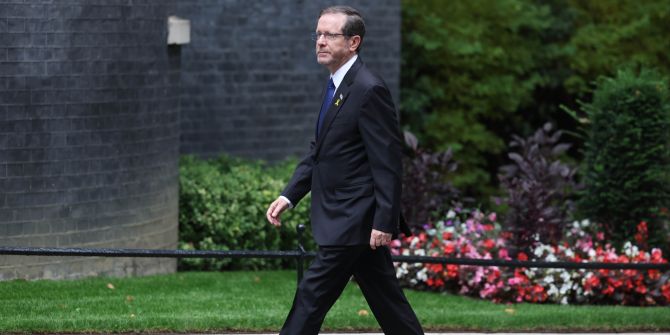 President of Israel Isaac Herzog visits London