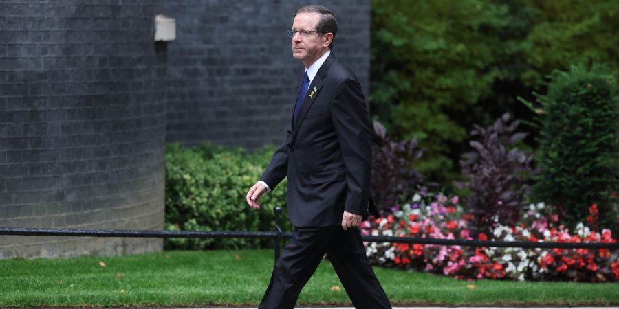 President of Israel Isaac Herzog visits London