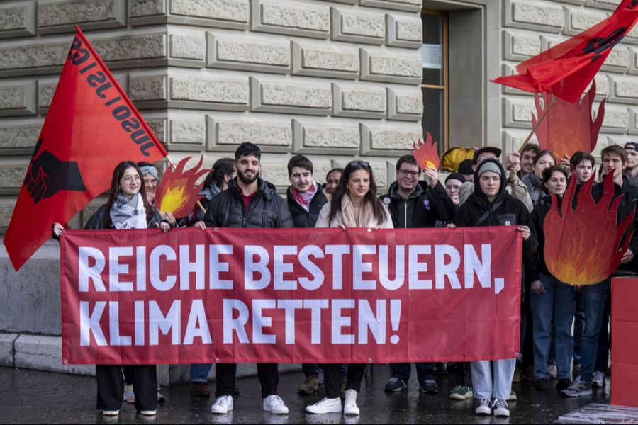 Erbschaftssteuer jusos Demonstration