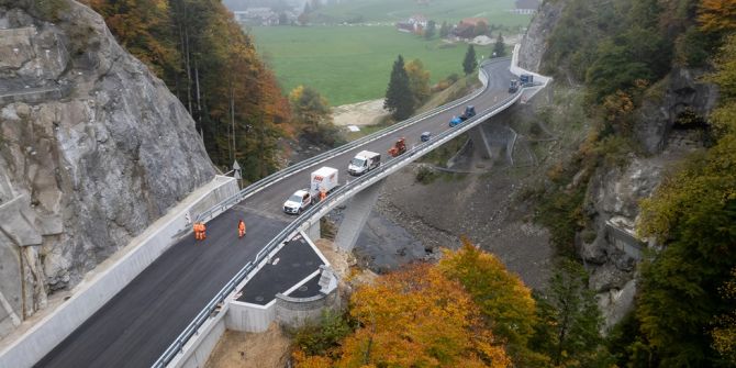 Lammschlucht Strasse