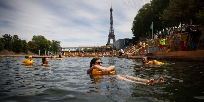 Baden in der Seine