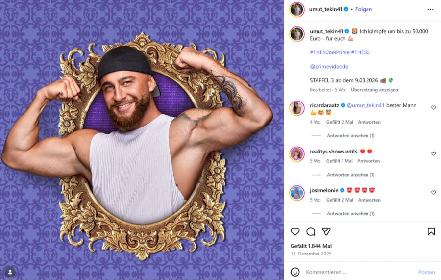 Der Reality-TV-Star könne gewinnen, «solange er es nicht übertreibt».