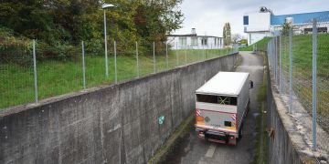 CERN Antimaterie Lkw-Transport
