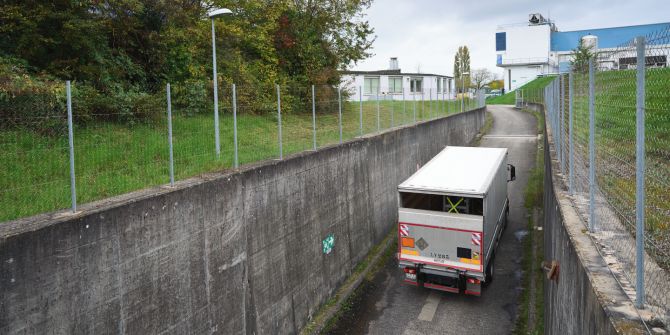 CERN Antimaterie Lkw-Transport