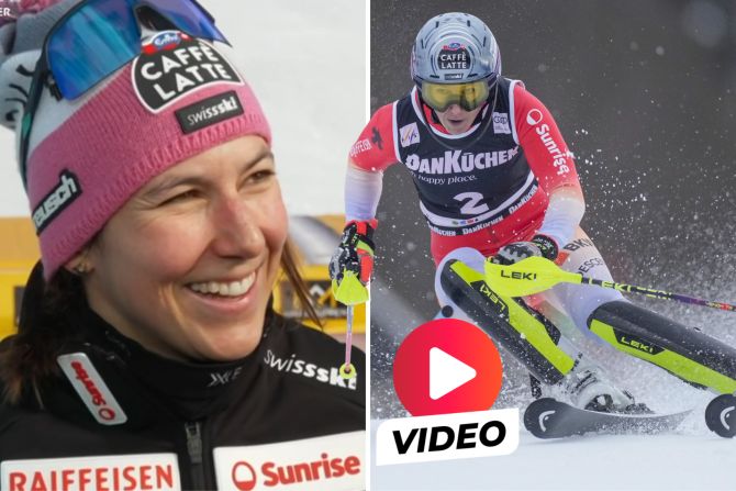 Wendy Holdener Slalom Lillehammer