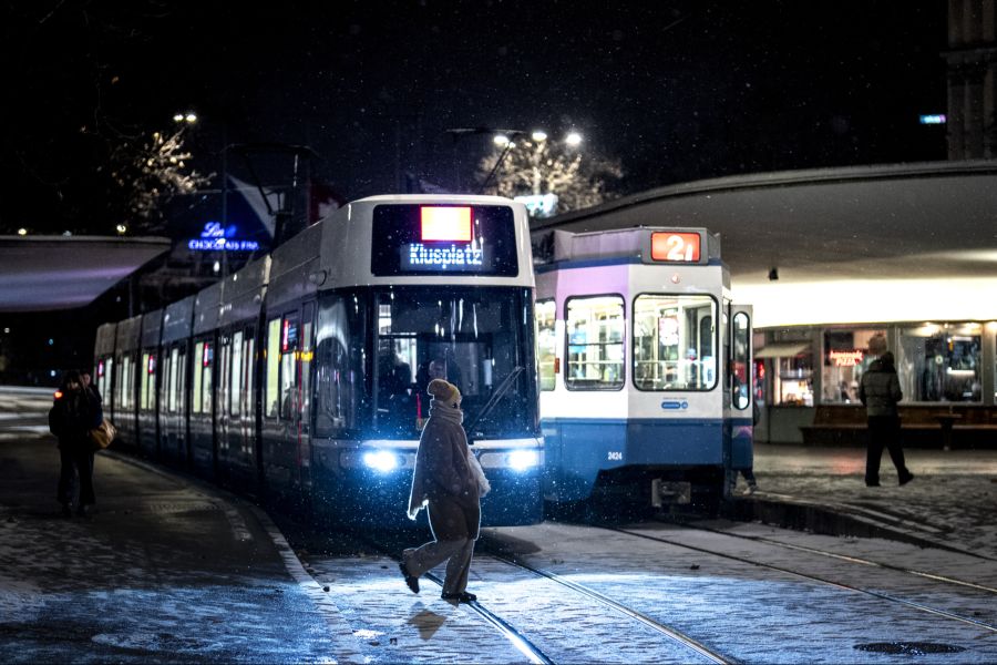 In den Nächten kühlt es lokal auf bis -6 Grad ab,
