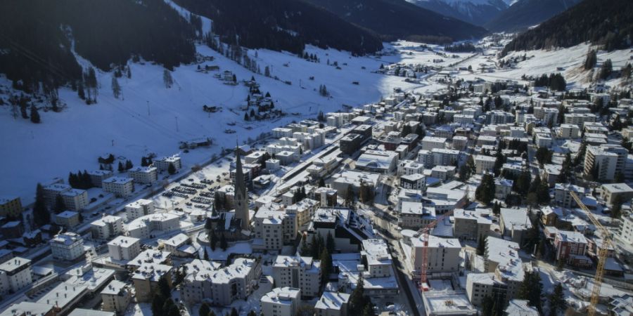 In Davos GR beginnt am Montag das WEF 2026.