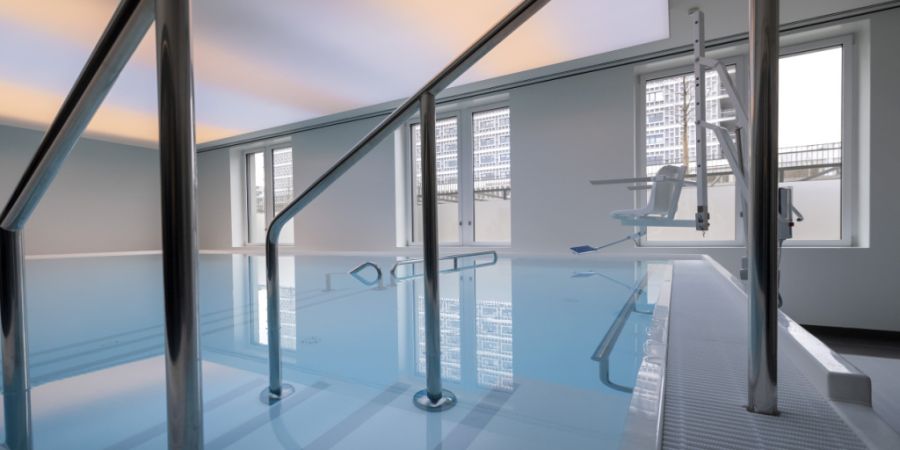 Das Therapiebad in der Universitären Altersmedizin Felix Platter in Basel. (Archivbild)