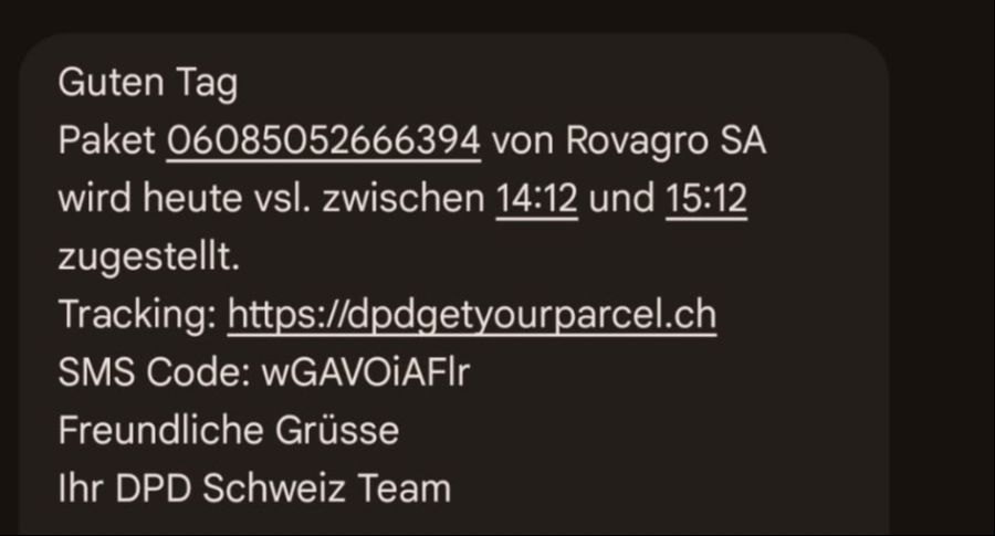 Am nächsten Tag folgte das zweite.